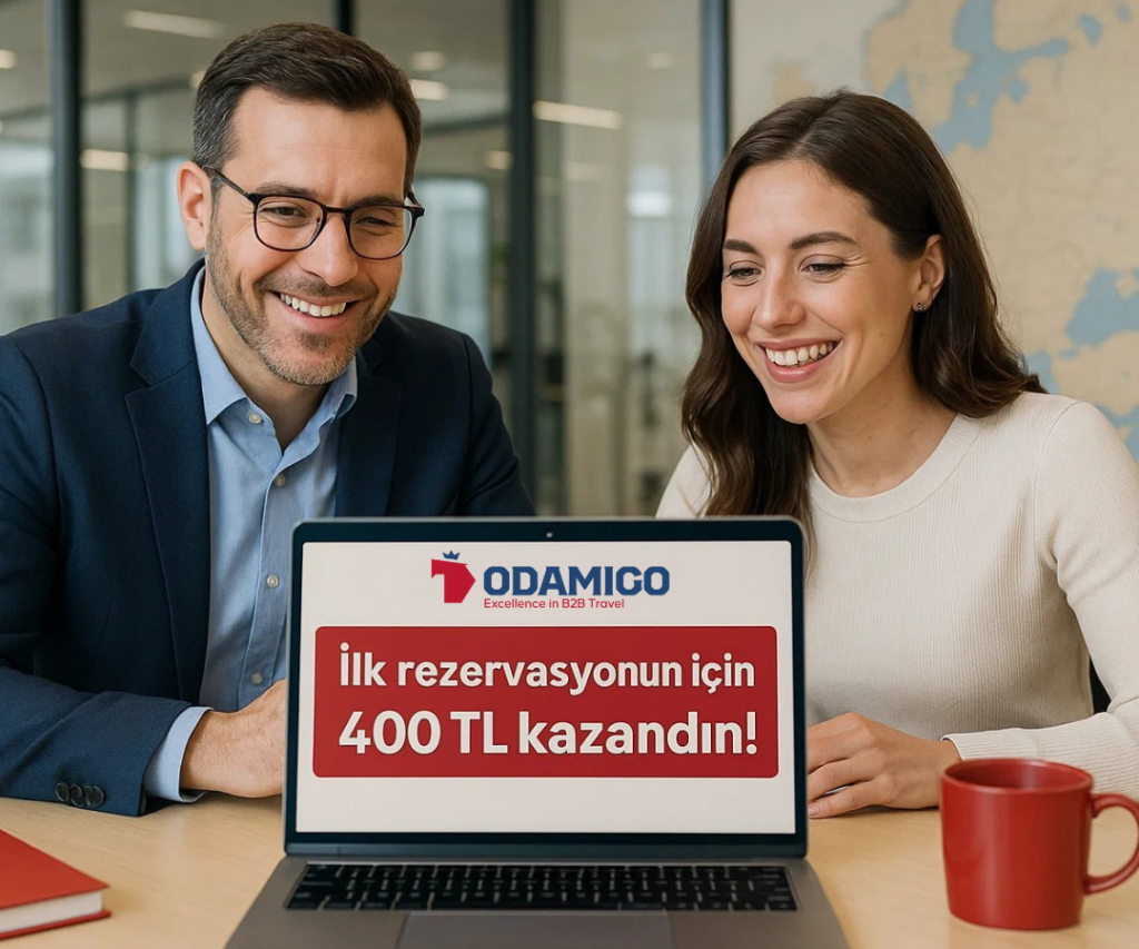 Odamigo 400 tl kampanyasına sevinen acente çalışanları